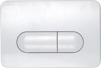 MEPA WC-Bet&auml;tigungsplatte MEPA Space 2-M (Wei&szlig;, 215x145x15 mm, aus Kunststoff,