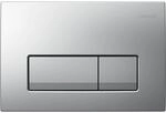 Geberit Bet&auml;tigungsplatte Delta 50 2-Mengen-Sp&uuml;lung (matt-verchromt)