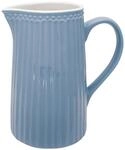 GreenGate - Krug, Karaffe, Jug - Alice - Porzellan - Sky Blue - 1l