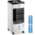 MONZANA&reg; Luftk&uuml;hler 4in1 mobil 60W 330m&sup3;/h Oszillation 3,5L inkl. 4 K&uuml;hlakkus