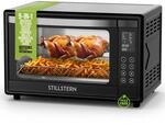Stillstern Minibackofen mit Umluft (35L) DE Version, Pizza &Oslash;28cm, NEU: CYCLONE PRO+