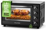 Stillstern Minibackofen mit Umluft 35L (DE Version) Pizza &Oslash;28, CYCLONE PRO+