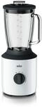 Braun PowerBlend 3 JB 3150 WH Standmixer - 1,5 l Glas-Mixaufsatz, K&uuml;chenhelfer...
