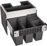 BLANCO SELECT II 60/4 Orga | Abfall M&uuml;llsystem | 2x 15l & 2x 6l Eimer 