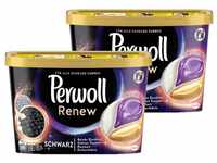 Perwoll Renew Caps Schwarz & Faser Waschmittel, 36 (2 x 18 Wäschen), sanft