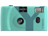 Yashica MF1 türkis Kleinbild Kamera Set (Kamera+eingeletem...