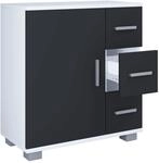 VCM Holz Midischrank | Badschrank | Ma&szlig;e: H. 65 x B. 60 x T. 30 cm | 3...
