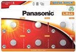 Panasonic LR44 Micro Alkali-Knopfzelle, 1.5V, 6 pcs , Alkaline