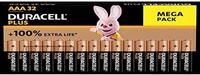 Duracell Plus BP32 Micro (AAA)-Batterie Alkali-Mangan 1.5V 32St Plus-AAA BP32