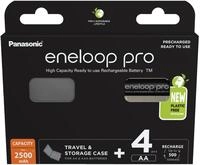 Akku Panasonic Eneloop PRO Black R6 / AA pro BK-3HCDE (min. 2500 mAh) 4 (+Box) pcs