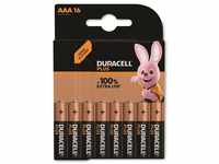 Duracell Plus-AAA CP16 Micro (AAA)-Batterie Alkali-Mangan 1.5V 16St.