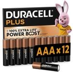 DURACELL Plus AAA-Batterien (12er-Pack) &ndash; Alkaline-Batterien 1,5 V