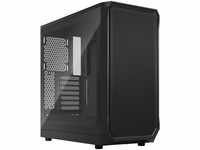 Fractal Design Focus 2 Black - Tempered Glass Clear Tint – Mesh Front – Two 140