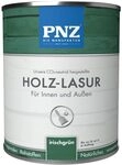 PNZ Holzlasur f&uuml;r Innen und Au&szlig;en | l&ouml;semitttelfreie Farblasur | Nachhaltig
