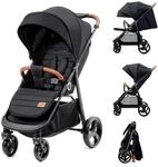 Kinderkraft GRANDE PLUS Kinderkraft buggy von Geburt bis 22 kg, Zusammenklappen mit