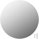 vidaXL Wandspiegel 40 cm Rund Glas