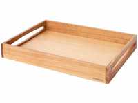 Continenta 4140 Oak Wood Tablett aus Eichenholz, Holz, Hellbraun