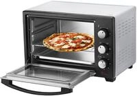 STEInBORG Mini Backofen 25 Liter | Pizza-Ofen | 3in1 Backofen | Minibackofen 