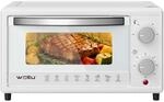 WOLTU Mini Backofen 10 Liter, kleiner Backofen, Pizza-Ofen, 100-230 &deg;C, Timer...