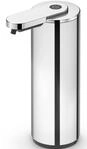 ZACK TERVO Seifenspender 6,3x10,6x18,8 mit Sensor 200 ml Edelstahl Glanz
