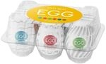 TENGA EGG Easy Beat - Handlicher Masturbator f&uuml;r M&auml;nner - Variety Pack mit 6