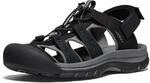 KEEN Herren Rapids H2 Sandalen, Black/Steel Grey, 44.5 EU