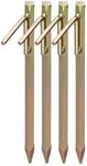 Relaxdays Bodenanker 4er Set, Erdanker f&uuml;r harte B&ouml;den, 30,5 cm, Zeltzubeh&ouml;r, zum