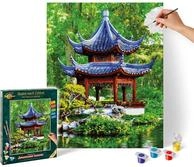 Schipper 609130850 Malen nach Zahlen - Pagode im Japanischen Garten - Bilder...