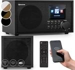 Auna Silver Star Tragbares Radio, Bluetooth und wiederaufladbar, Digitalradio