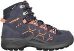 LOWA Stiefel mittel KODY EVO GTX MID JUNIOR [2024] stahlblau/orange, 33
