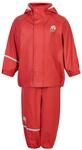 Celavi Unisex Basic Rainwear Set - Solid Pu Regenjacke, Baked Apple, 90 EU