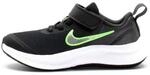 Nike Star Runner 3, Trainer, Black Chrome Dark Smoke Grey Green Strike 01, 28 EU