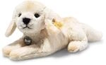 Steiff 076893 Lenny Labrador - 23 cm - Kuscheltier - blond liegend, Autumn Blonde