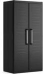 Keter Lagerschrank Detroit Hoch XL Schwarz