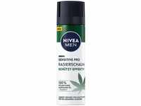 NIVEA MEN Sensitive Pro Rasierschaum (200 ml), sensitiver Rasierschaum mit