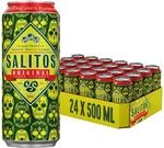 SALITOS Original Tequila Biermix, 24 x 0,5l Dosen Einweg, Biermischgetr&auml;nk mit