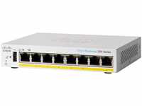 Cisco Business CBS250-8PP-D Smart Switch | 8 GE-Ports | Partial PoE | Desktop 