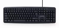 Keyboard Standart USB RUS/Black KB-U-103-RU Gembird