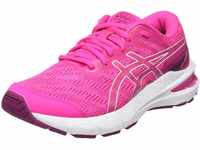 ASICS Jungen Gt-2000 10 Road Running Shoe, 700 Pink Glo White, 38 EU