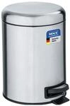 WENKO Kosmetikeimer 5 Liter, rostfreier Edelstahl, herausnehmbarer Inneneimer mit