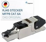Teleg&auml;rtner Feldkonfektionierbarer RJ45-Steckverbinder MFP8 Cat.6A, geschirmt,