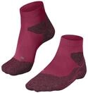FALKE Damen Laufsocken RU Trail W So Funktionsmaterial antiblasen 1 Paar, Rot Rose