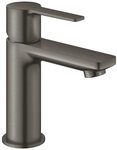 Grohe Lineare Einhand-Waschtischbatterie, 1/2"XS-Size Hard Graphite Geb&uuml;rstet
