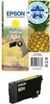 Epson Original 604 Pineapple Singlepack Tintenpatrone | Gelb | 1x 2,4 ml | Original