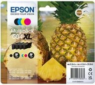 Epson 604xl Cartuccia D'inchiostro 4 Pz Originale Resa Elevata [xl] Nero, Ciano,