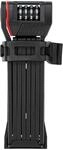 TRELOCK FS 280/100 TWO.GO Code Faltschloss &ndash; L&auml;nge 100 cm &ndash; inkl. X-MOVE-Halter