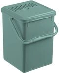 Rotho Bio Biom&uuml;lleimer K&uuml;che mit Ersatzfilter 9l | M&uuml;lleimer geruchsdicht mit