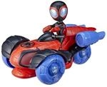 Marvel Spidey and His Amazing Friends Leuchtender Techno-Racer, Spielzeug mit