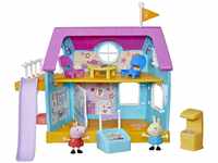 Peppa Pig Peppas Kinder-Clubhaus, Vorschulspielzeug mit Soundeffekten, enthält 2
