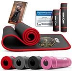NEOLYMP extra dicke Fitnessmatte rutschfest inkl. Tragegurt & E-Book &ndash;...